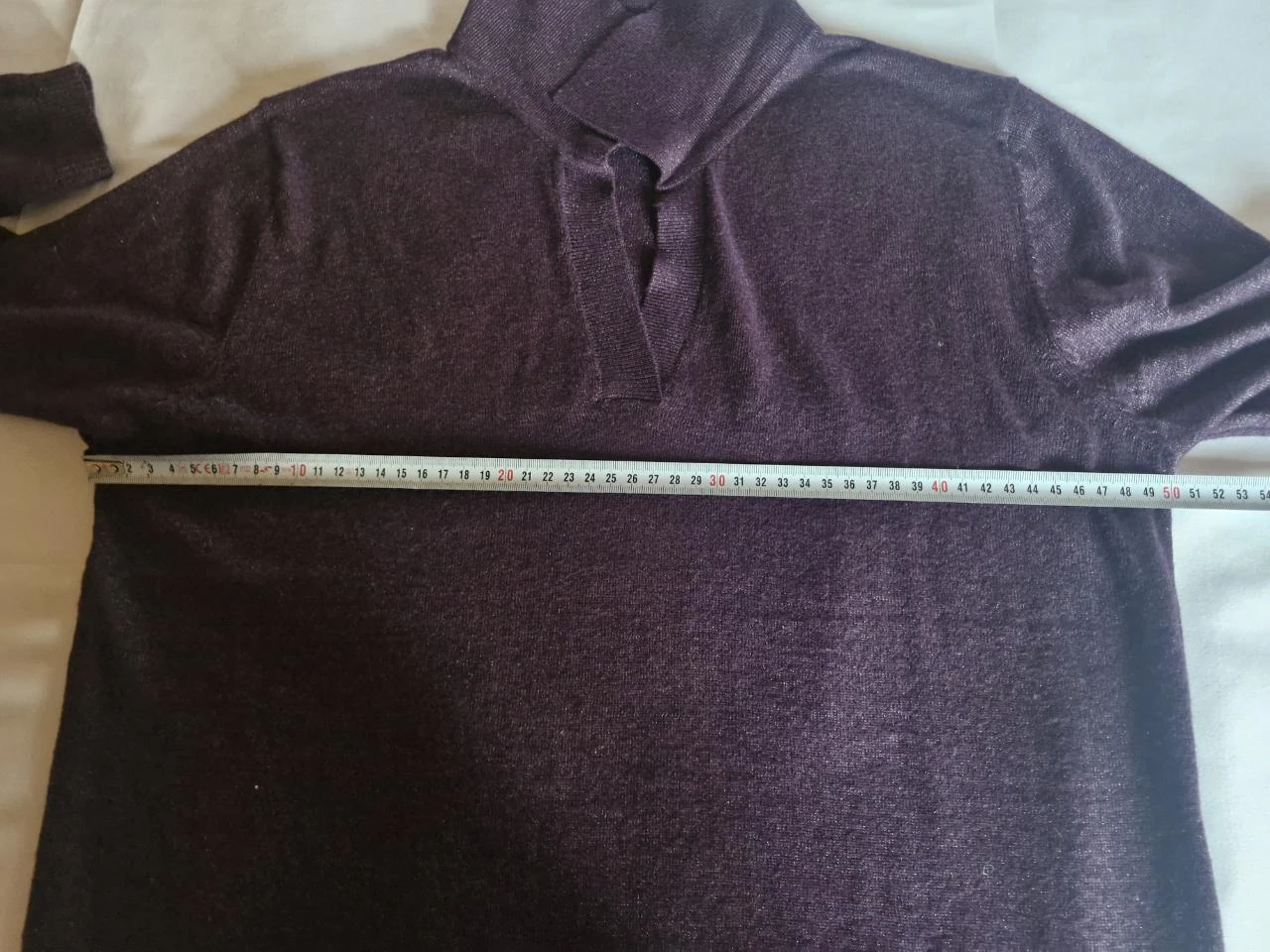 Long sleeve polo neck sweater woman - Size S/M – photo 12